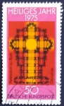 Stamps Germany -  Planta basílica S. Pedro, Roma