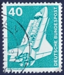 Stamps Germany -  Laboratorio espacial. Spacelab