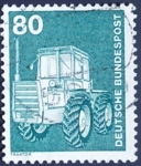 Stamps Germany -  Tractor 