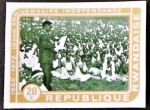 Stamps : Africa : Rwanda :  10 aniversario de la independencia - Presidente Kayibanda 
