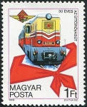 Stamps Hungary -  30 aniversario de Children's Railway, Budapest