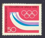 Stamps Germany -  JJ.OO invierno Innsbruck