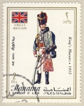Sellos de Asia - Bahrein -  uniformes britanicos