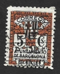 Stamps Spain -  Edif11 - Escudo de la Ciudad de Barcelona (BARCELONA)