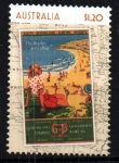 Stamps Australia -  serie- Edad de oro carteles publicitarios