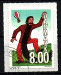 Stamps Denmark -  TV infantil- Mr Beard