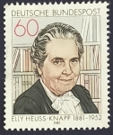 Stamps Germany -  Elly Heuss-Knapp