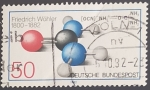 Stamps Germany -  Urea, modelo atómico 