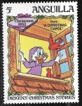 Stamps : America : Anguila :  Dibujos animados - Dicken´s Christmas Stories