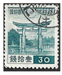 Sellos de Asia - Jap�n -  340 - Torii Flotante del Santuario Itsukushima