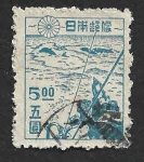 Stamps Japan -  392 - Ballenero