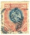 Stamps Mexico -  Officials 1900