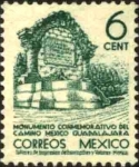 Stamps Mexico -  Highway between Mexico DF and Guadalajara
