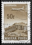 Stamps Hungary -  Aviones - Atenas