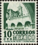 Stamps : America : Mexico :  Dominican Convent, Tepoztlan