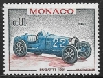 Stamps Monaco -  Coches - Bugatti 1931