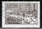 Stamps Finland -  Industria - Tampere Bridge