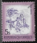Stamps Austria -  Paisaje - Ruins of Aggstein Castle
