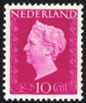 Stamps Netherlands -  Queen Wilhelmina (1880-1962)