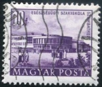 Stamps : Europe : Hungary :  Edificio