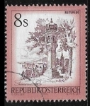Stamps Austria -  Paisaje - Wayside cross in Reiteregg, Steiermark