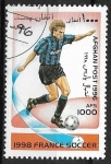 Stamps : Asia : Afghanistan :  Deporte -  FIFA World Cup 1998 
