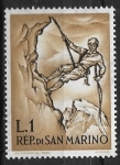 Sellos de Europa - San Marino -  Deporte - Montañismo