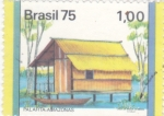 Stamps : America : Brazil :  PALAFITA-AMAZONAS 