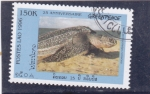 Stamps Laos -  TORTUGA MARINA