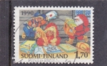 Stamps Finland -  Navidad, Oficina de Correos de Papá Noel