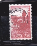 Stamps Norway -  Pesca deportiva