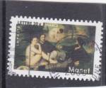 Stamps : Europe : France :  PINTURA- MANET