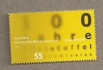 Stamps Germany -  100 años de emisión para ciegos de Christofel
