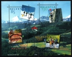 Stamps Switzerland -  Centenario Parques Naturales