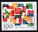 Stamps Switzerland -  50 aniv. ch