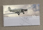 Stamps Germany -  Junker 52, para beneficiencia