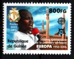 Stamps : Africa : Guinea :  EUROPA- 50 aniversario