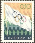 Sellos de Europa - Yugoslavia -  bandera olimpica