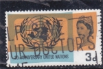 Sellos de Europa - Reino Unido -  20 Aniversario Naciones Unidas