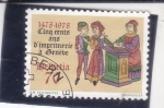 Stamps Switzerland -  500 aniv, imprenta en Ginebra
