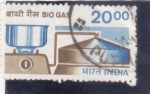 Sellos de Asia - India -  bio-gas