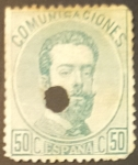 Stamps Spain -  Edifil 126 T