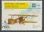 Stamps Laos -  Sopwith Camel