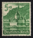 Stamps Germany -  serie- Castillos y Monumentos
