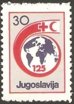 Stamps Yugoslavia -  cruz roja en el mundo
