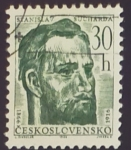 Stamps : Europe : Czechoslovakia :  Stanislav Sucharda, escultor