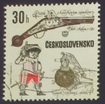 Stamps Czechoslovakia -  Armas históricas 