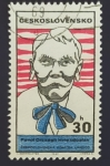 Stamps Czechoslovakia -  Pavol Orszagh Hviezdoslav, escritor 