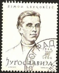 Stamps Yugoslavia -  simon gregorcic, poeta
