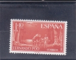 Stamps Spain -  DIA DEL SELLO 1961 (49)